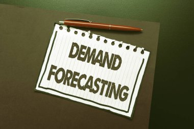 İlham, Talep Tahminleri 'ni gösteriyor. İş yaklaşımı, yeni parlak fikirlerin yaratıcılığı ve ilhamı yenileyen arz kararlarını optimize etme talebini öngörüyor