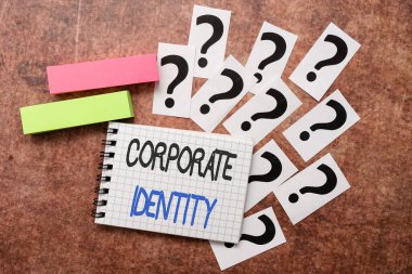 Kavramsal Görünüm Kurumsal Kimliği. İş yaklaşım firması veya iş dünyası, Sorunların Çözülmesinde Yeni Tasarımlar ve Fikirlerde Halkın İlerlemesine sunuyor