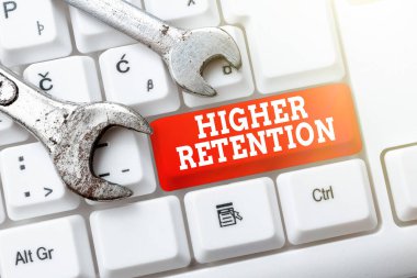 Metin işareti Yüksek Retention 'ı gösteriyor. Bir organizasyonun iş konsepti, çalışanlarını soyut sunum yapan Etik Hacker 'ı korumak, Yaratıcı Notlar ve Fikirler Yazmak