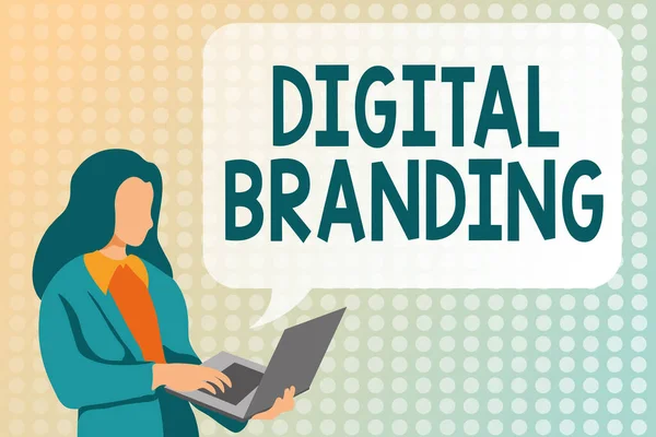 Writing displaying text Digital Branding. Business idea combination of internet branding and digital marketing Studying Programming Languages, Coding And Developing New Video Game