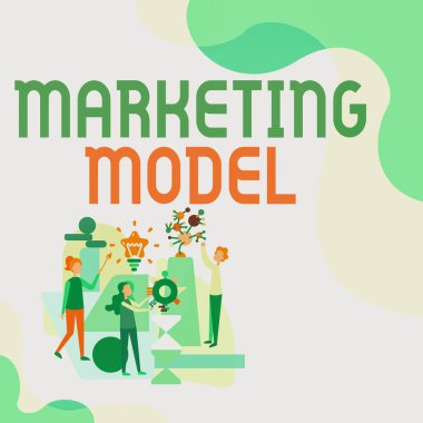 El yazısı tabelası pazarlama modeli. İş yaklaşımı istatistiksel analizler satışlardaki çok değişkenli gerilemeler gibi Üç Kolaj Çizelgesi Birlikte El Sanatları.