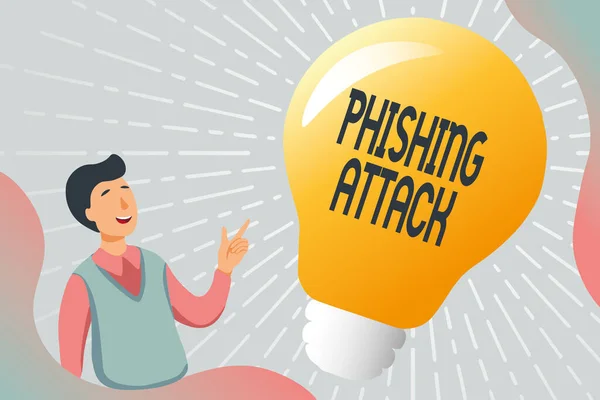 El yazısı Phishing Attack. Hassas ve gizli bilgi edinmeye yönelik iş konsepti Eğitim Belgelerini İnternet 'te Toplama, Anket Sorularını Doldurma — Stok fotoğraf