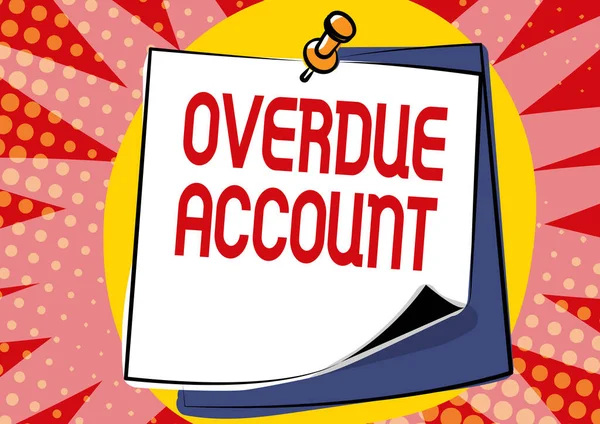 İlham, gecikmiş hesap işaretini gösteriyor. İş genel değerlendirmesi kredileri ve diğer yükümlülükler ödenmemiş kalan Renkli İleti Sunum Fikirleri, Yapışkan Notlar Mesaj Hatırlatıcısı