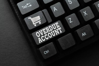 Gecikmiş Hesabı Gösterme İmzası. İnternet Konsepti kredileri ve diğer yükümlülükler ödenmemiş olarak kalan borçlarını ödemeleri gereken Yeni İletiler Çevrimiçi, Görsel Romanlar Oluşturan, Kısa Hikayeler Yazan
