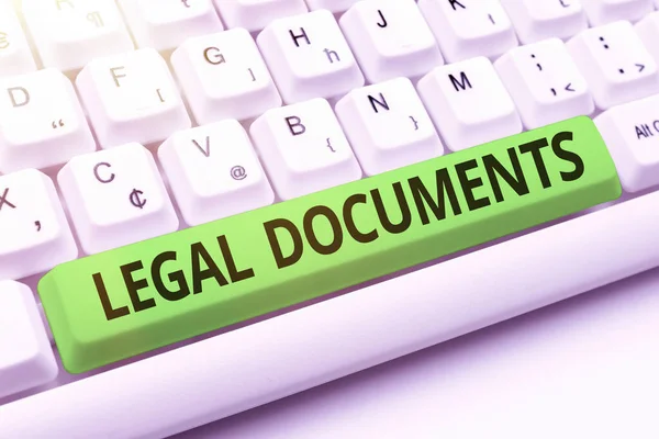 Conceptual display Legal Documents. Business concept a document concerning a legal matter Drawn up by a lawyer Creating New Word Processing Program, Fixing Complicated Programming Codes