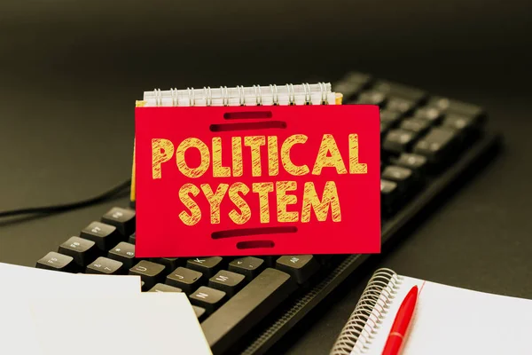 El yazısı imzası Politik Sistem. Bir Bilgisayara Eski Notlar Yazma, Duygusal Roman Oluşturma Resmi Hükümet Kararları Süreci — Stok fotoğraf
