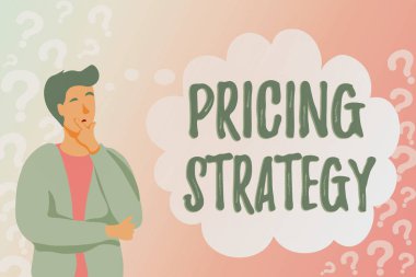 Metin Fiyatlandırma Stratejisi yazılıyor. Şirketlerin ürünlerini veya hizmetlerini fiyatlandırmak için kullandıkları yöntem için Sosyal Medya Hesabı, Daktilo ve Günlük Günlük Kaydı