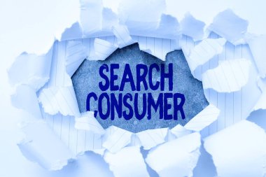 İlham veren Arama Tüketicisini gösteren metin. Eski Duvar Kağıdı Tasarımı, Yeni Duvar Şablonu ve Yerleşimi 'ni Değiştiren Bir Piyasada Tüketicilerin Tercihleri ve Davranışları Üzerine İnternet Konsepti Araştırması