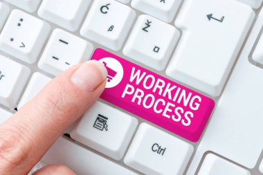 Çalışma Süreci ilhamını gösteren metin. Business idea Company 's kısmen bitmiş ürünler. Zor Program Kodları Yazmak, Yeni Eğitim Kitabı Yazmak için bekliyor.