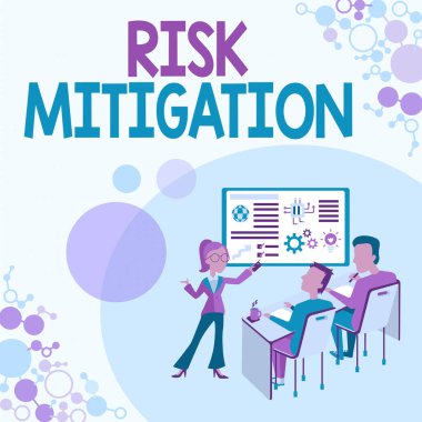 El yazısı Risk azaltma. Proje Raporu Konsepti, İş Durumu Raporlama ve Habercilik tehditlerinin etkilerini hazırlamak ve azaltmak için iş konsepti stratejisi