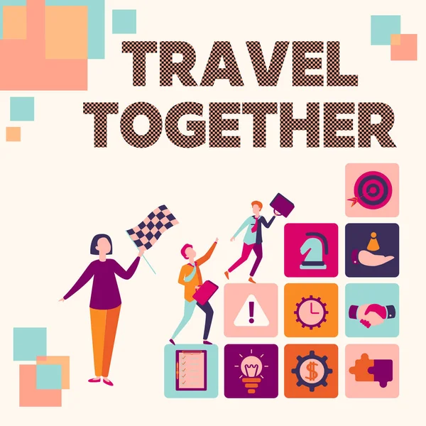 Text showing inspiration Travel Together. Business showcase opportunities to learn and grow together in an adventure Converting Imaginations Into Typewritten Stories, Registering New Account
