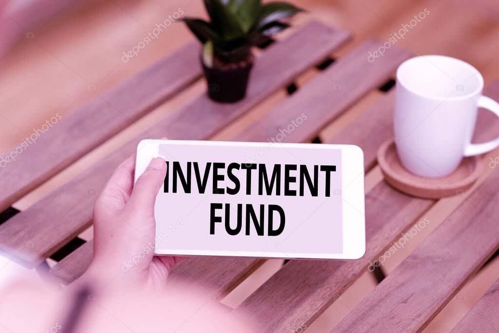 Conceptual caption Investment Fund. Word for A supply of capital belonging to numerous investors Voice And Video Calling Capabilities Connecting People Together
