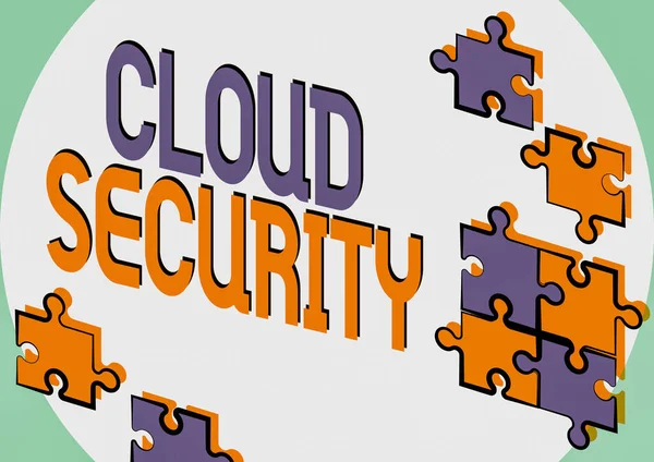 Εννοιολογική λεζάντα Cloud Security. Επιχειρηματική έννοια Προστατέψτε την αποθηκευμένη ασφαλή ελεγχόμενη τεχνολογία πληροφοριών Δημιουργία νέου μηχανογραφημένου συστήματος αρχειοθέτησης, συμπλήρωση σε απευθείας σύνδεση τεκμηριώσεις — Φωτογραφία Αρχείου