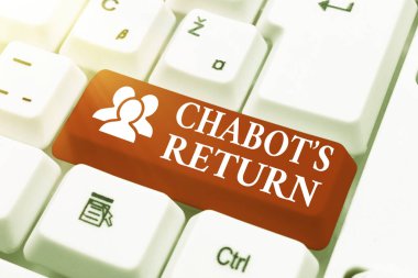 İlham, Chabot S 'in Dönüşü' nü gösteriyor. İş yaklaşımı, konuşmanın işitsel ya da metinsel yöntemlerle geri gelmesi Resim Anahtar Sözcüğü ve Açıklamasını Girmek, Kelime Tanımı ve Anlamı Yazmak