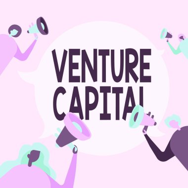 El yazısı Venture Capital. İş dünyası sermayesi, insanların megafonlarını tutarak birbirleriyle konuşmalarını riske attıkları bir projeye yatırıldı..