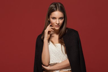 güzel kadın portre yüz