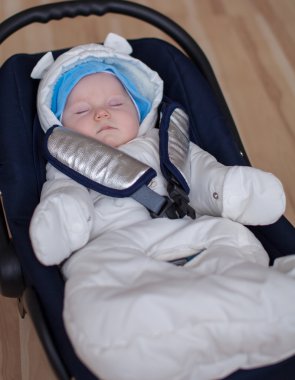 uyuyan bebek portresi