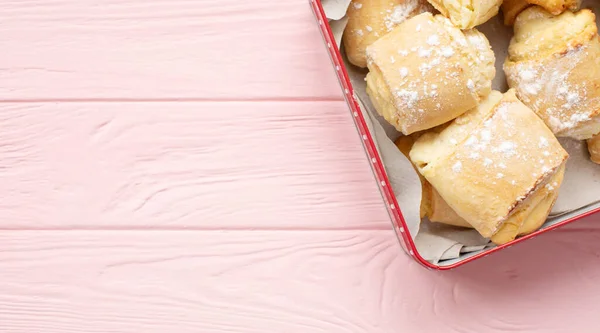 Bavlněný Sýr Cukrové Sušenky Velikonoční Recept — Stock fotografie