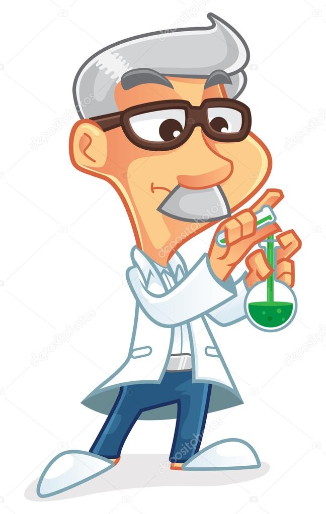 Scientist Cartoon Character Stock Vector Image by ©rockcodile #96671042 Scientist Cartoon Character Stock Vector Image by ©rockcodile #96671042