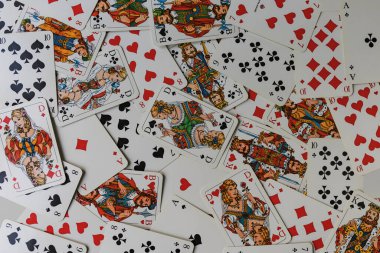 Oyun kartı arkaplan kümesi