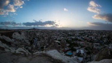 Kapadokya'nın gece görünümü