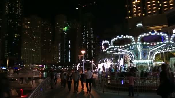 Městský život v Dubaji — Stock video
