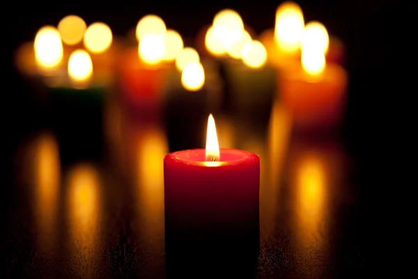 Burning candles 3 — Stock Photo, Image