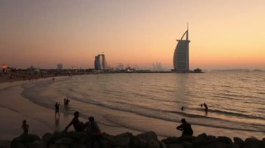 Jumeirah plajında çekilen fotoğrafları turizm