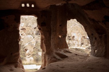 Ünlü şehir Türkiye Kapadokya'da