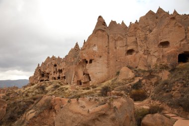 Ünlü şehir Türkiye Kapadokya'da