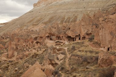 Ünlü şehir Türkiye Kapadokya'da
