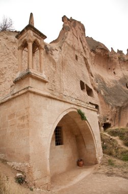 Türkiye'de cami ünlü şehir Cappadocia cave