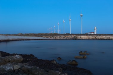 temiz enerji üreten Rüzgar türbinleri