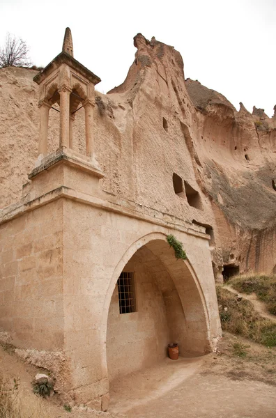 Grotta Moschea Famosa città Cappadocia in Turchia — Foto Stock