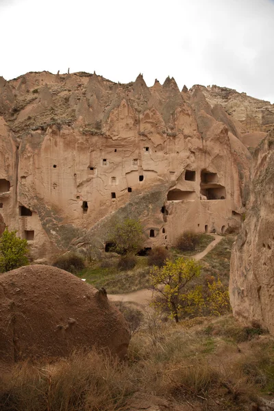 Famous city  Cappadocia in Turkey — Stock Photo, Image