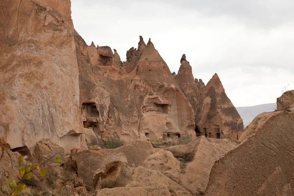 Famous city  Cappadocia in Turkey — Stock Photo, Image