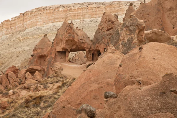 Oraș celebru Cappadocia în Turcia — Fotografie, imagine de stoc