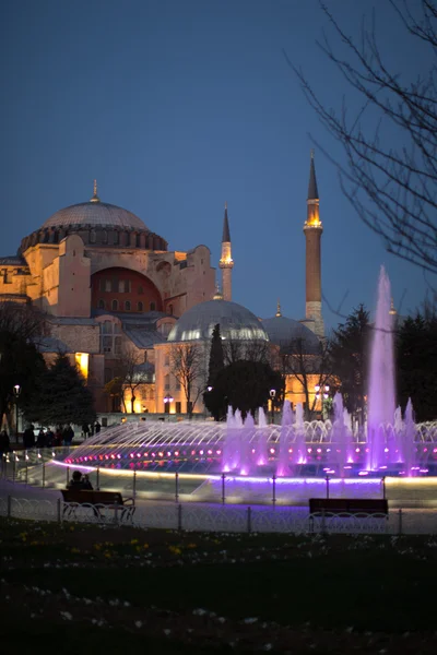 在土耳其伊斯坦布尔圣索菲亚大教堂 — 图库照片