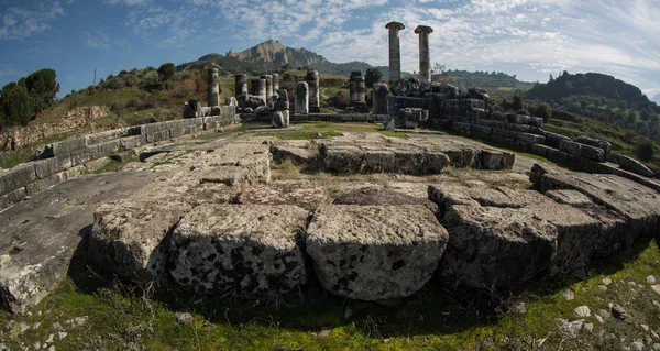 Artemisz templom romjai — Stock Fotó