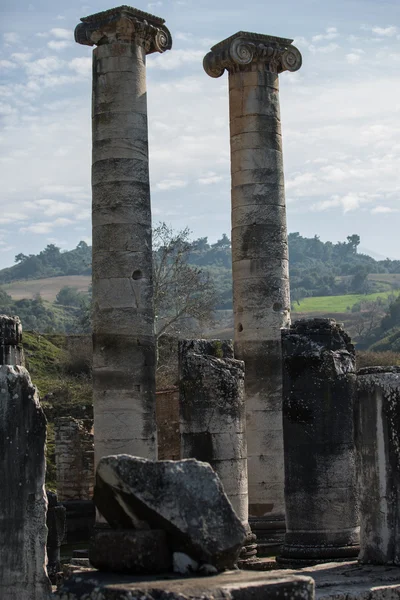阿尔忒弥斯神庙废墟 — 图库照片