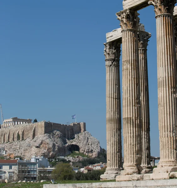 Temple of Zeus at Athens — Stock Photo, Image