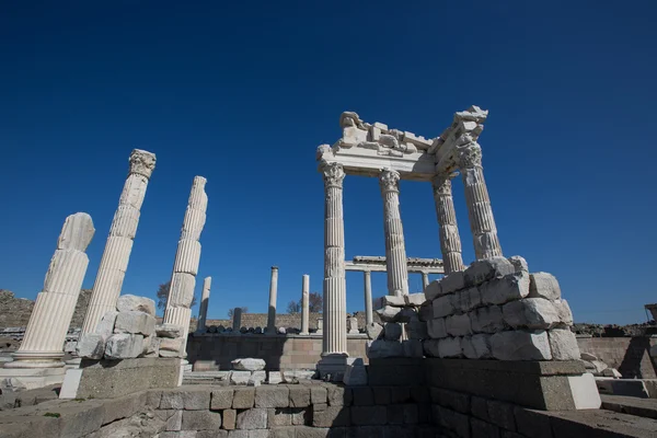 Ruínas Pergamon Akropolis — Fotografia de Stock