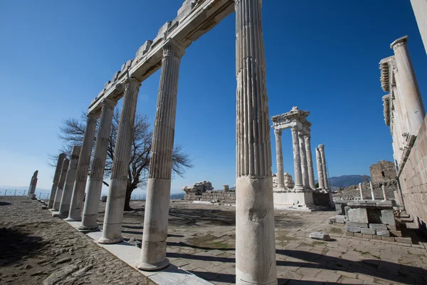 Ruiny Pergamon Akropolis — Zdjęcie stockowe