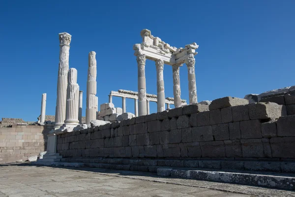 Ruïnes van Pergamon Akropolis — Stockfoto