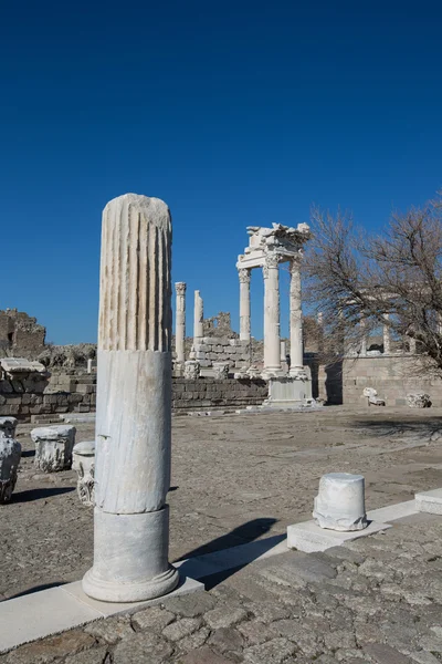 Ruiny Pergamon Akropolis — Zdjęcie stockowe