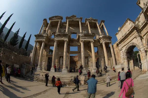 Ruinas Biblioteca Celsius — Foto de Stock