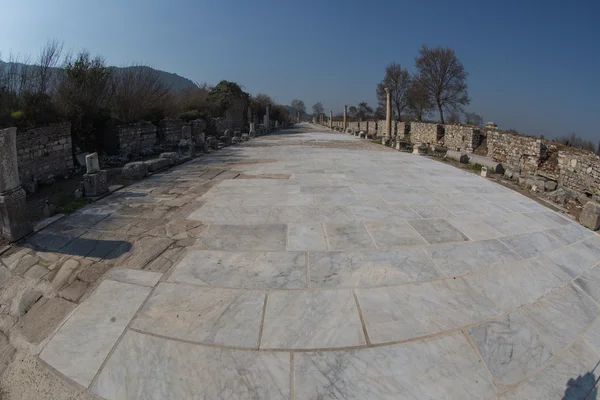 Harabeleri antik Ephesus — Stok fotoğraf