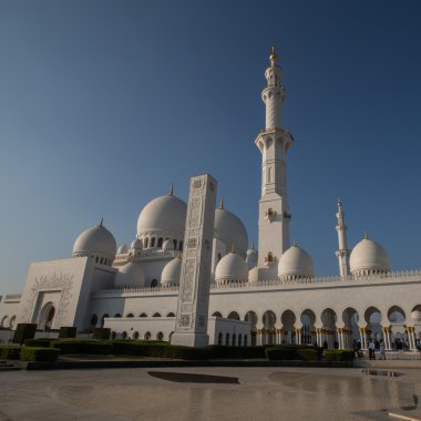 Şeyh zayi büyük camii Abu Dabi BAE