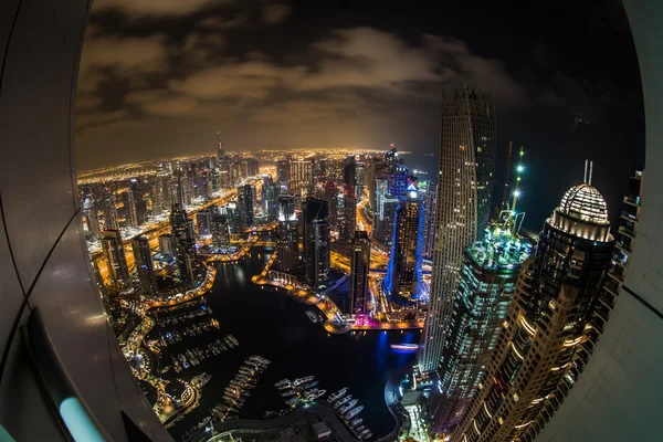 Widok na miasto z Dubaju — Zdjęcie stockowe