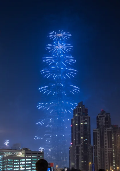 Burj Dubai Kongre ve Sergi Sarayı, yeni yıl havai fişek göster